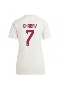 Bayern Munich Serge Gnabry #7 Jalkapallovaatteet Naisten Kolmaspaita 2023-24 Lyhythihainen